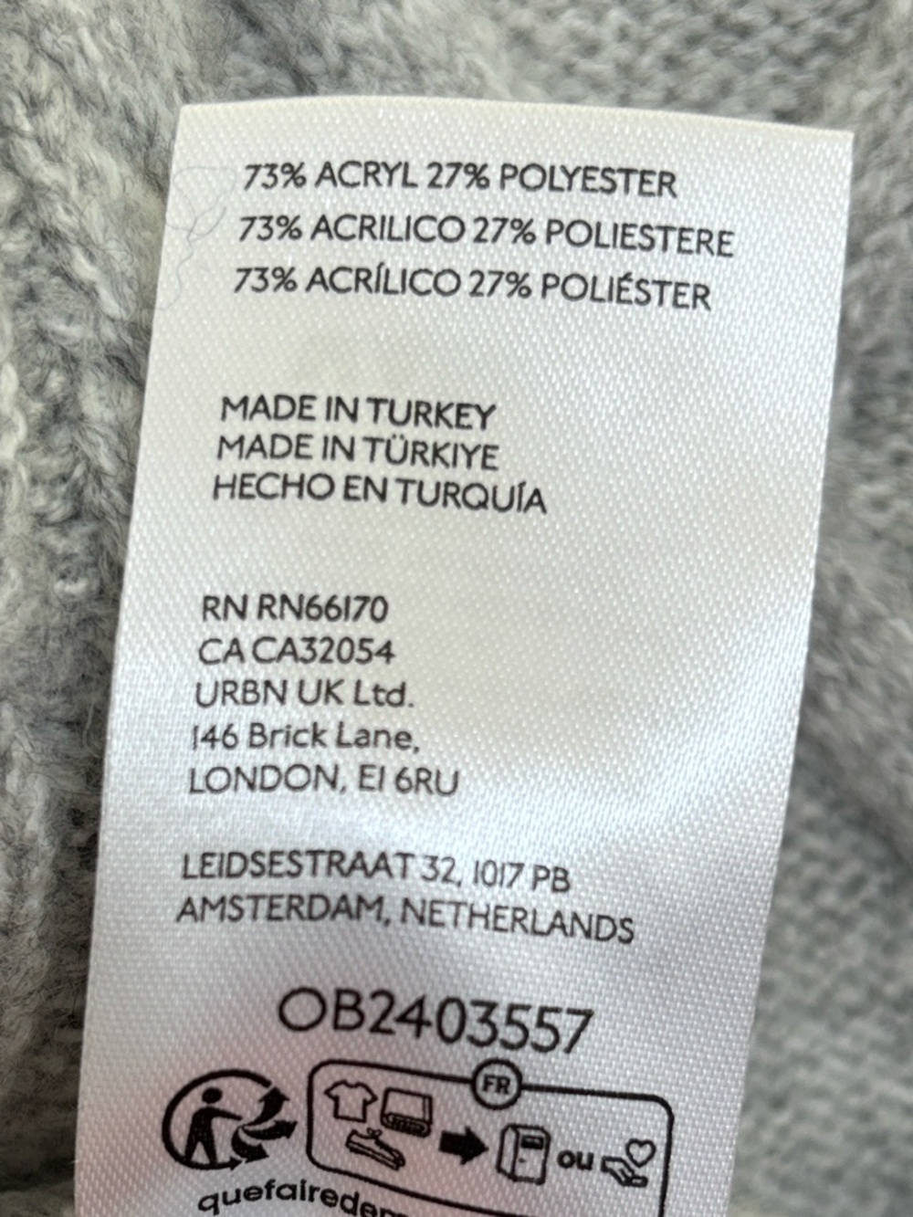 NWT Anthropologie Pilcro Cable-Knit Embroidered Cozy Home Sweater - Picture 11 of 11